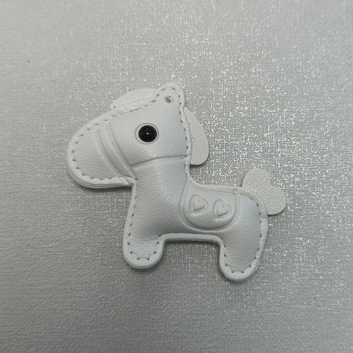 Leather Horse-Shaped Keychain Kalsten