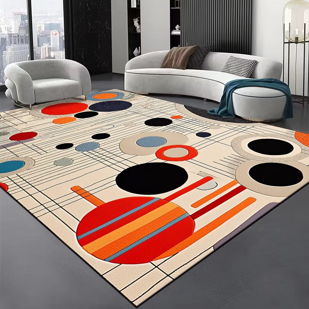 Abstract Swirl Area Rug Kalsten