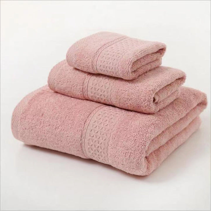 Terry Bath Towel Set with Elegant Structure Kalsten