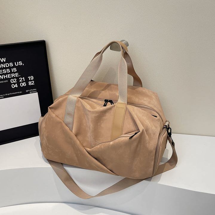 Sporty Travel Bag With Innovative Design And Multifunctional Compartments Kalsten