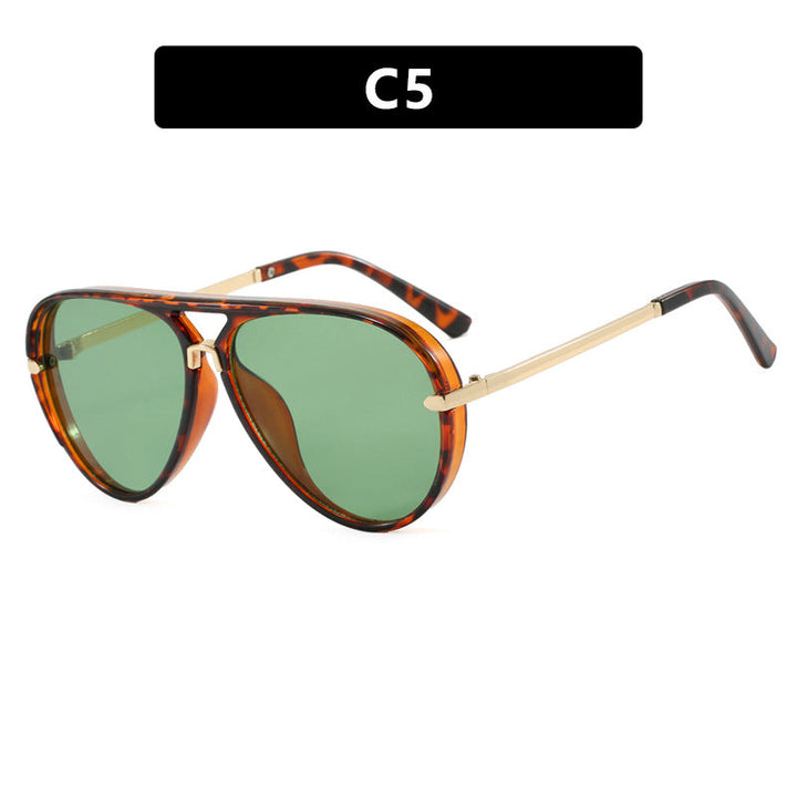 Women's fashion pilot sunglasses with elegant metal accents Kalsten