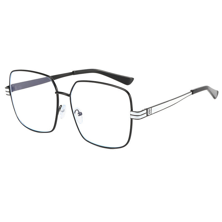 Women's fashionable square glasses with delicate metal frame Kalsten