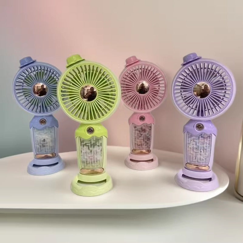 Unisex Portable Handheld Fan with Water Mist Kalsten
