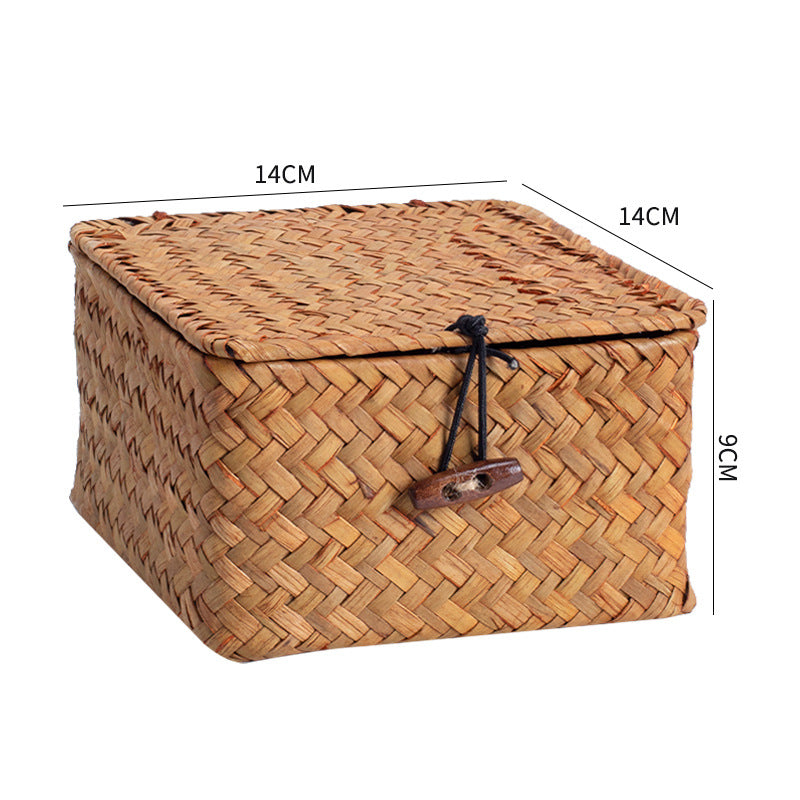 Handmade Woven Storage Cube Kalsten