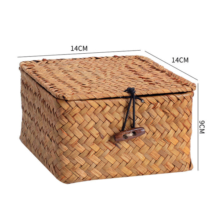 Handmade Woven Storage Cube Kalsten