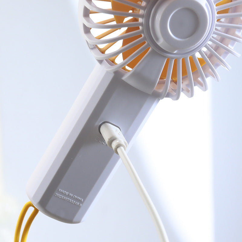 Ladies Portable Hand Fan with USB Charging Function and Ergonomic Design Kalsten