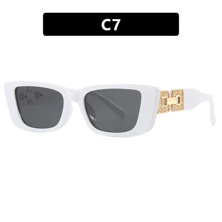 Women's trendy oversized sunglasses with unique leopard print Kalsten