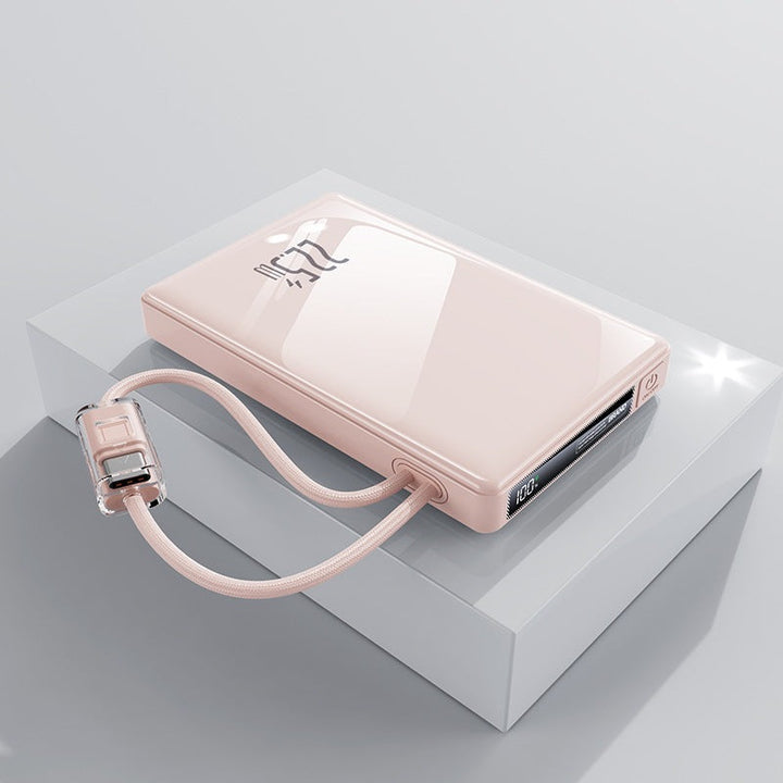 Portable power bank with multifunctional fast charging connector Kalsten