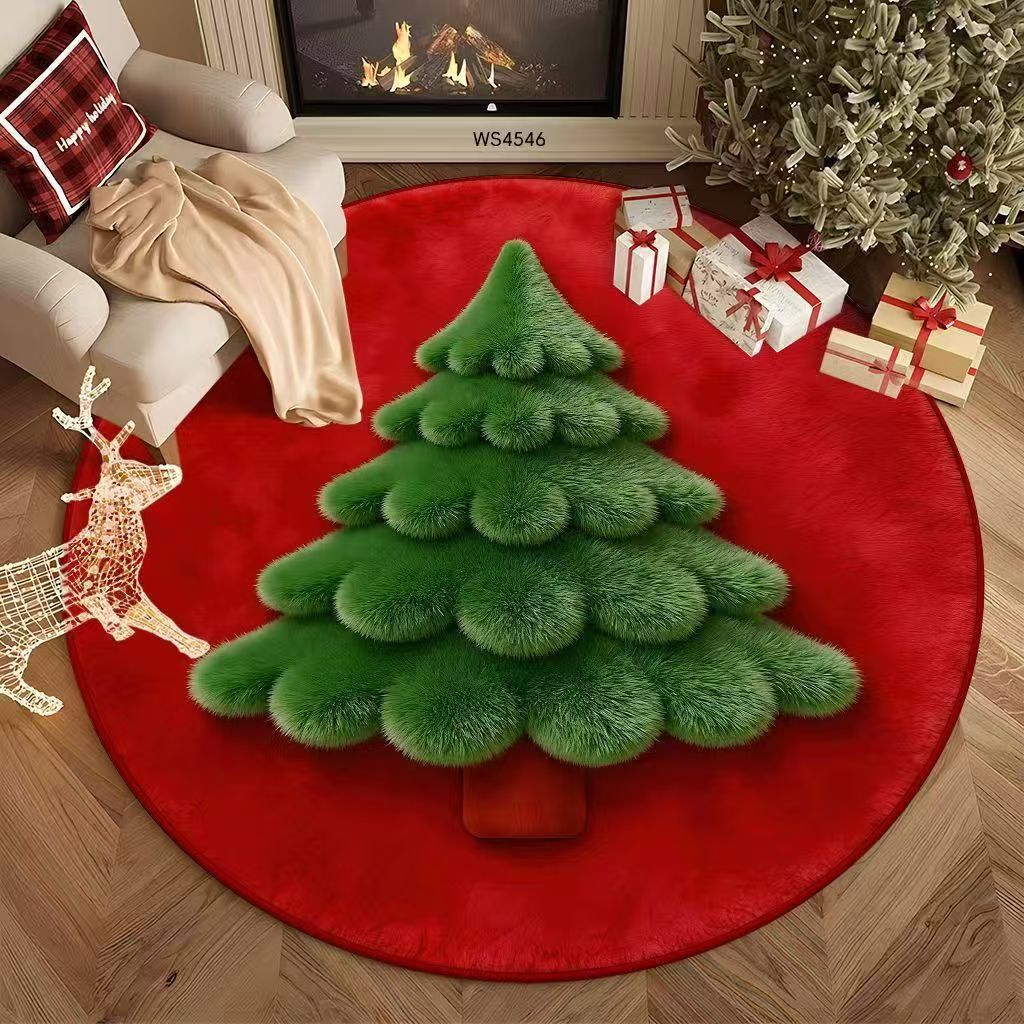 Festive Christmas-Themed Area Rug Acalora