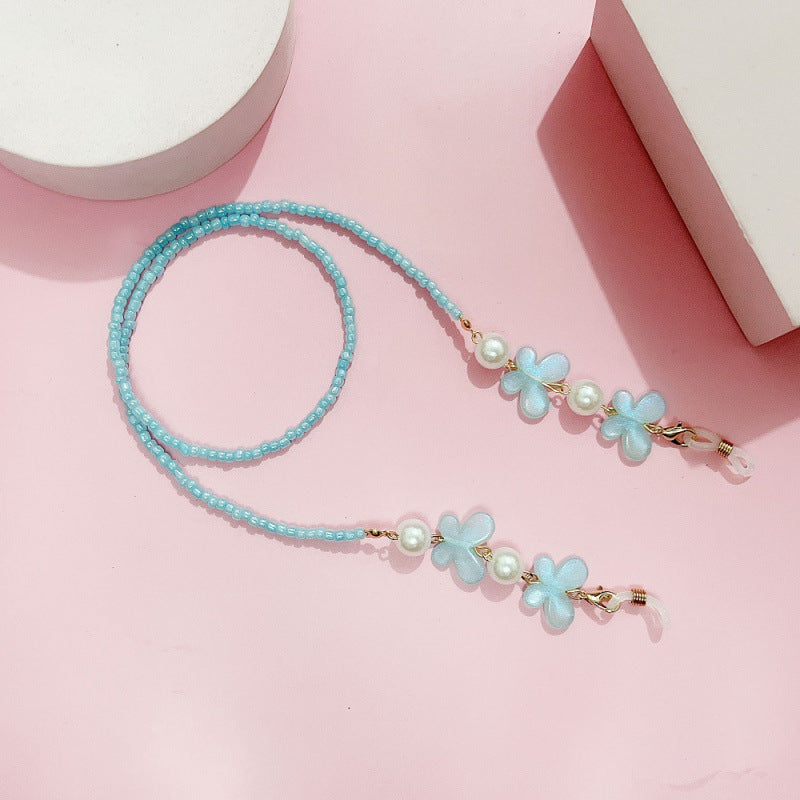 Floral Beaded Eyewear Chain Kalsten