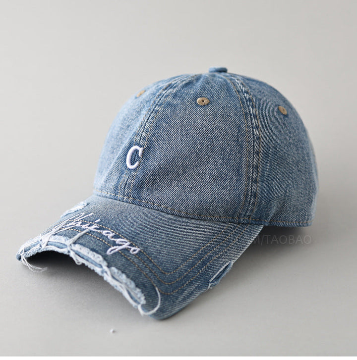Men's Casual Distressed Baseball Cap Kalsten