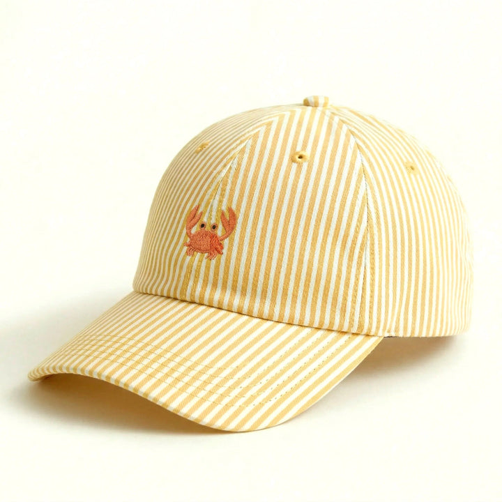 Women's striped baseball cap with strawberry motif Brehn
