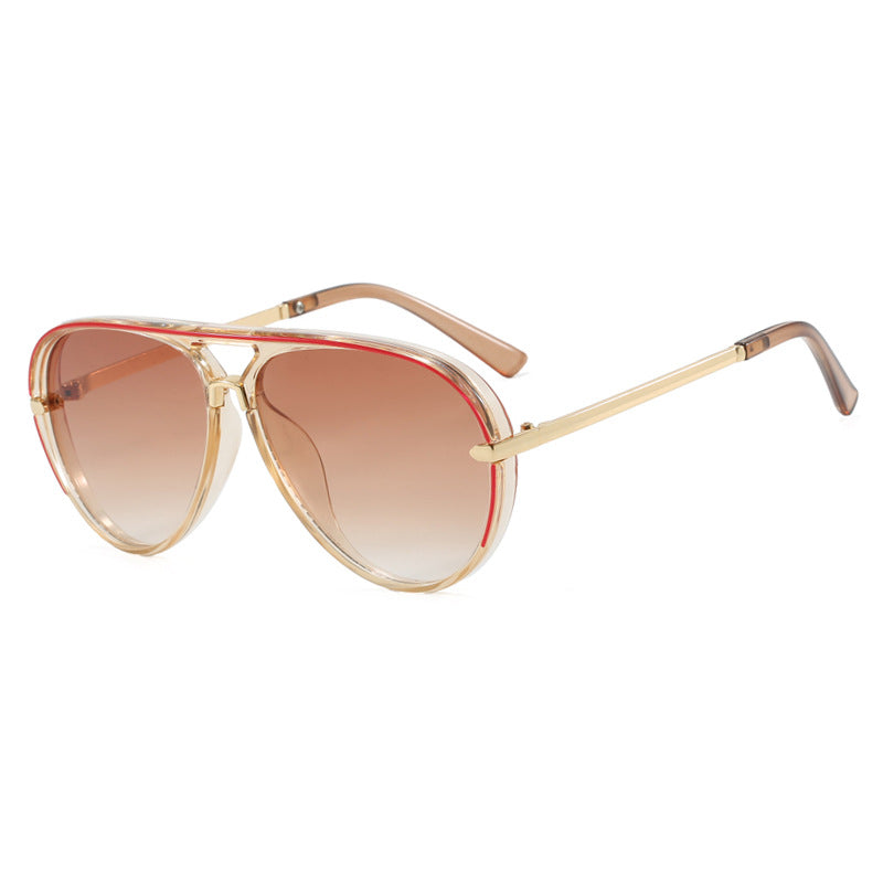 Women's fashion pilot sunglasses with elegant metal accents Kalsten