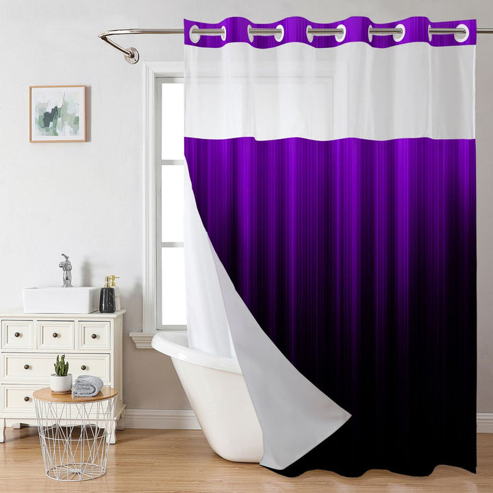 Modern Gradient Shower Curtain Kalsten