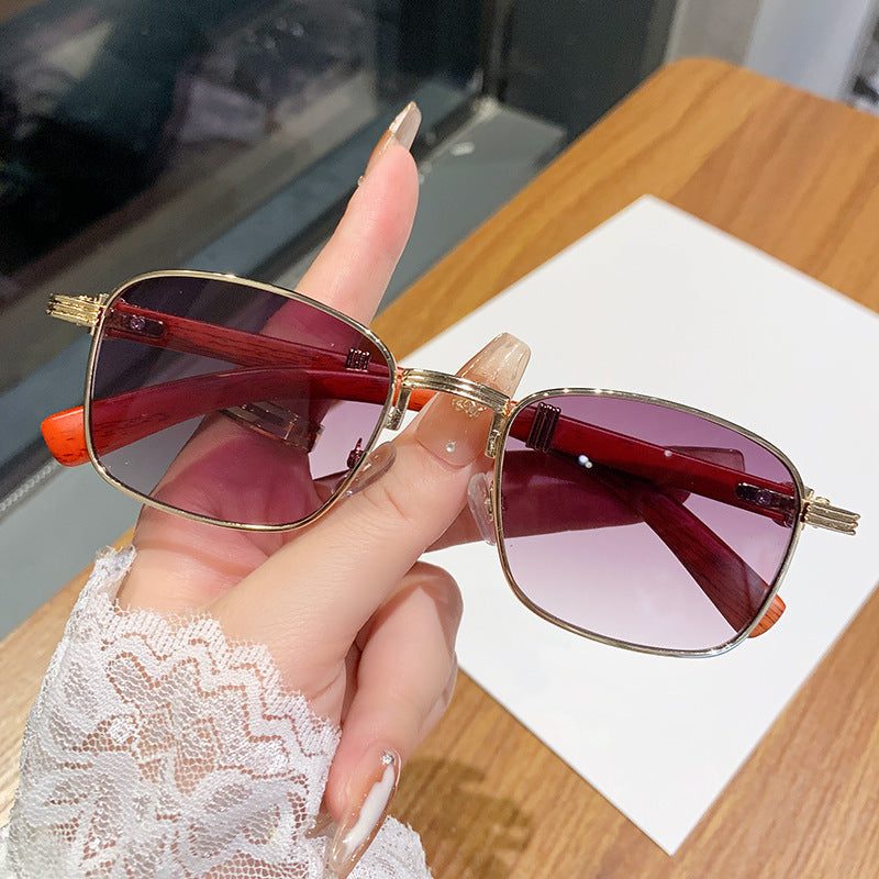 Ladies sunglasses with luxurious wooden frame Kalsten