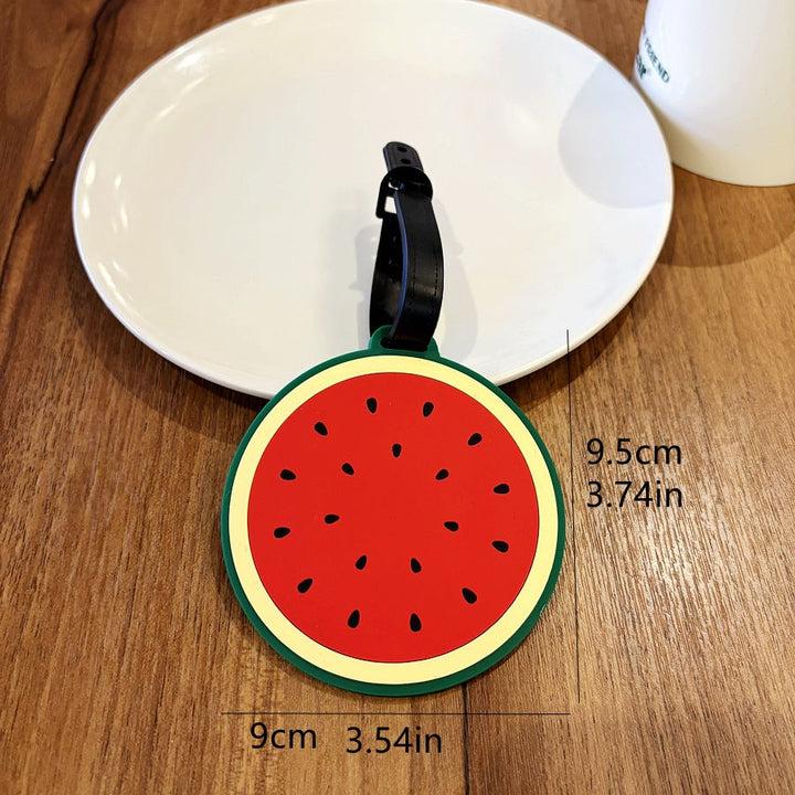 Whimsical Watermelon Luggage Tag Kalsten
