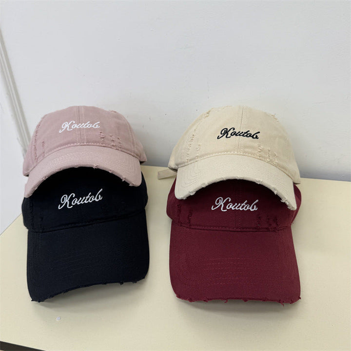 Men's Distressed Cotton Baseball Cap Kalsten 1783921814