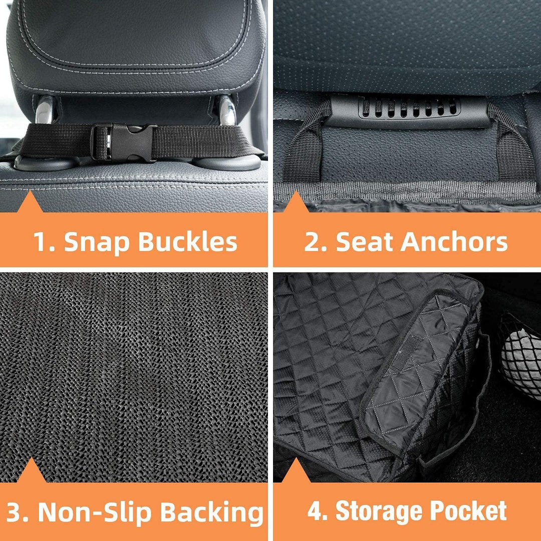 Comfortable Quilted Car Seat Protector