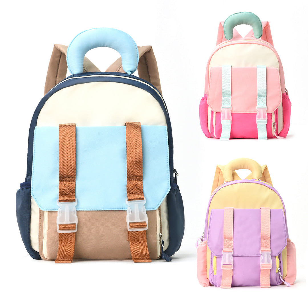 Trendier school backpack with colorful accents Kalsten