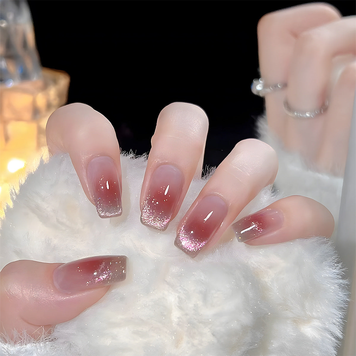 Elegant Stiletto Press-On Nail Art Set Acalora 1788496342