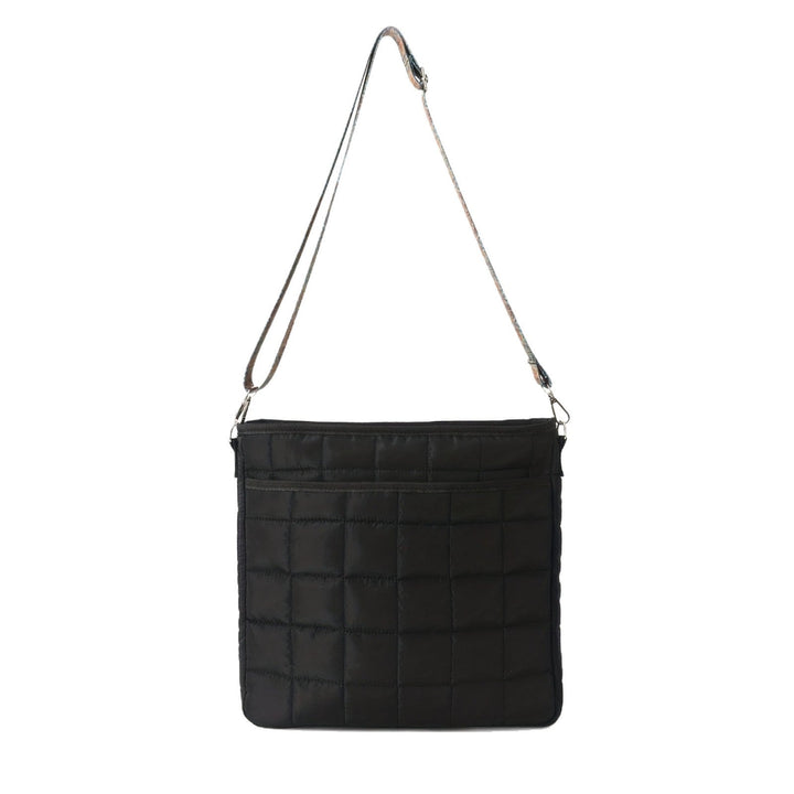 Fashionable shoulder bag with square quilted pattern Kalsten