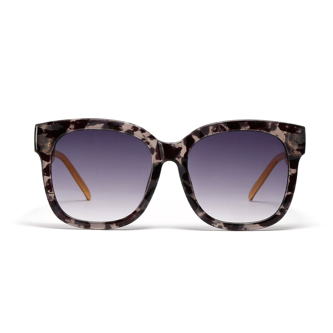 Ladies fashionable oversized sunglasses with luxurious chain frame Kalsten