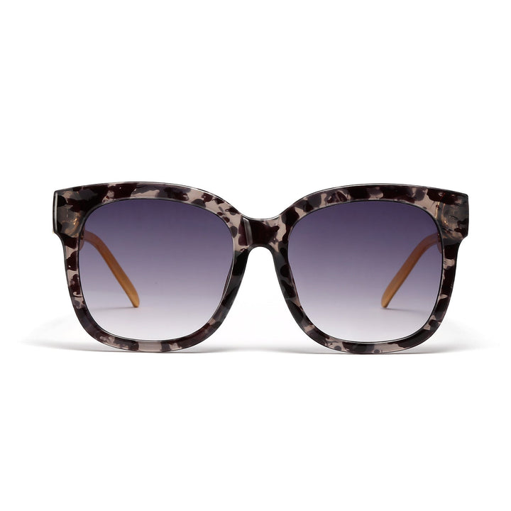 Ladies fashionable oversized sunglasses with luxurious chain frame Kalsten