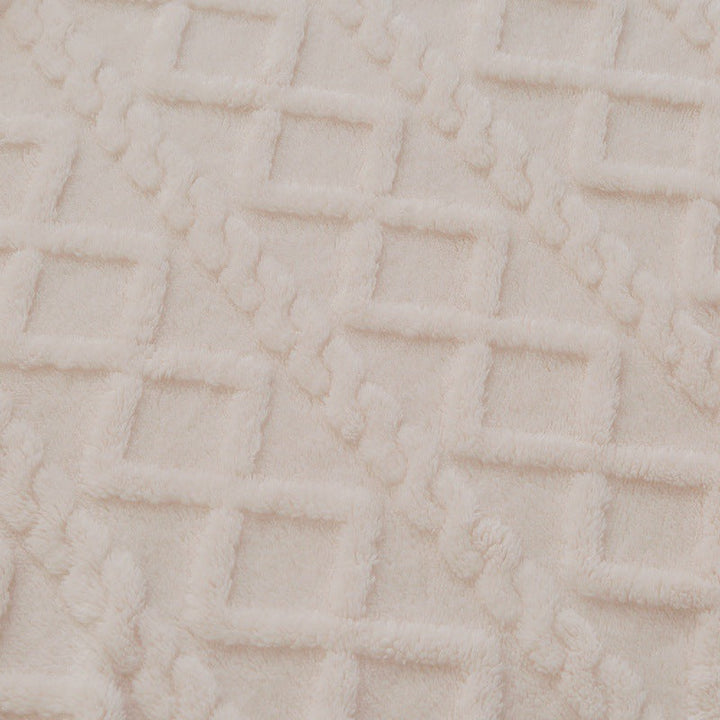 Textured Decorative Throw Blanket Kalsten