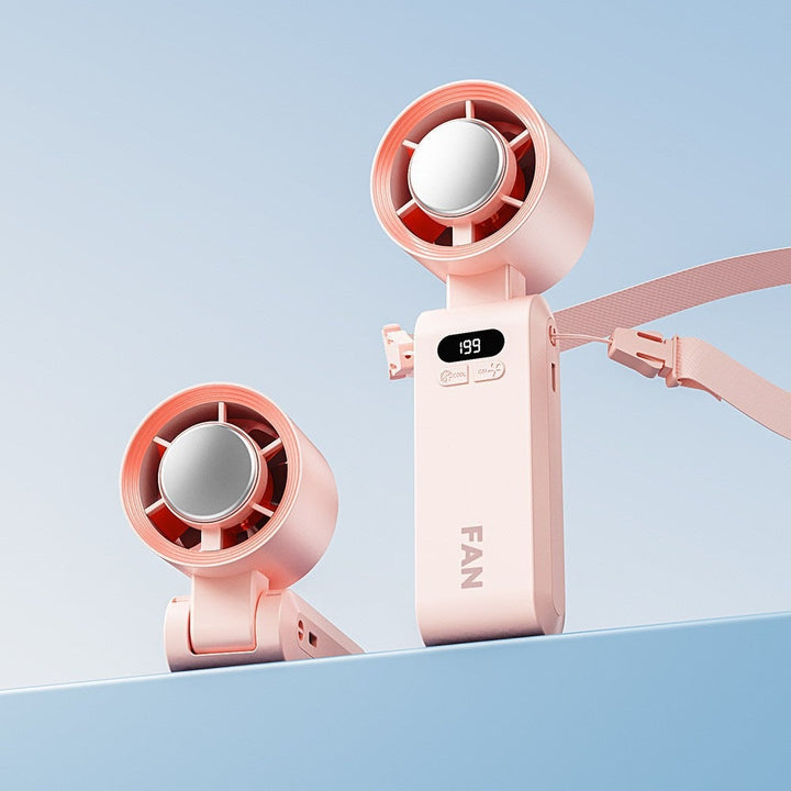 Women portable double fan Kalsten