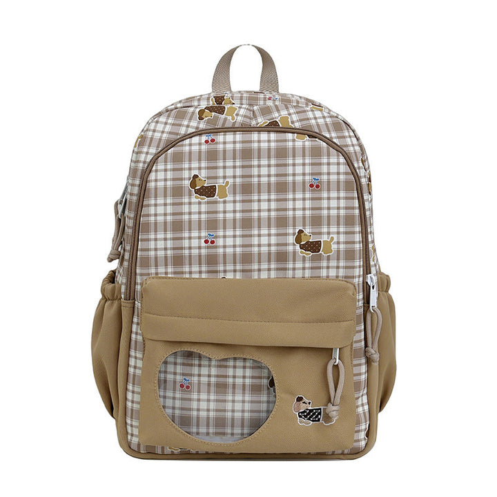 Music-Themed Multi-Compartt Backpack Kalsten