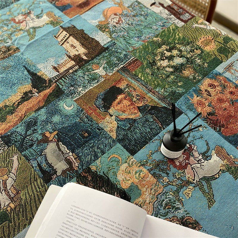 Artistic Patchwork Tablecloth