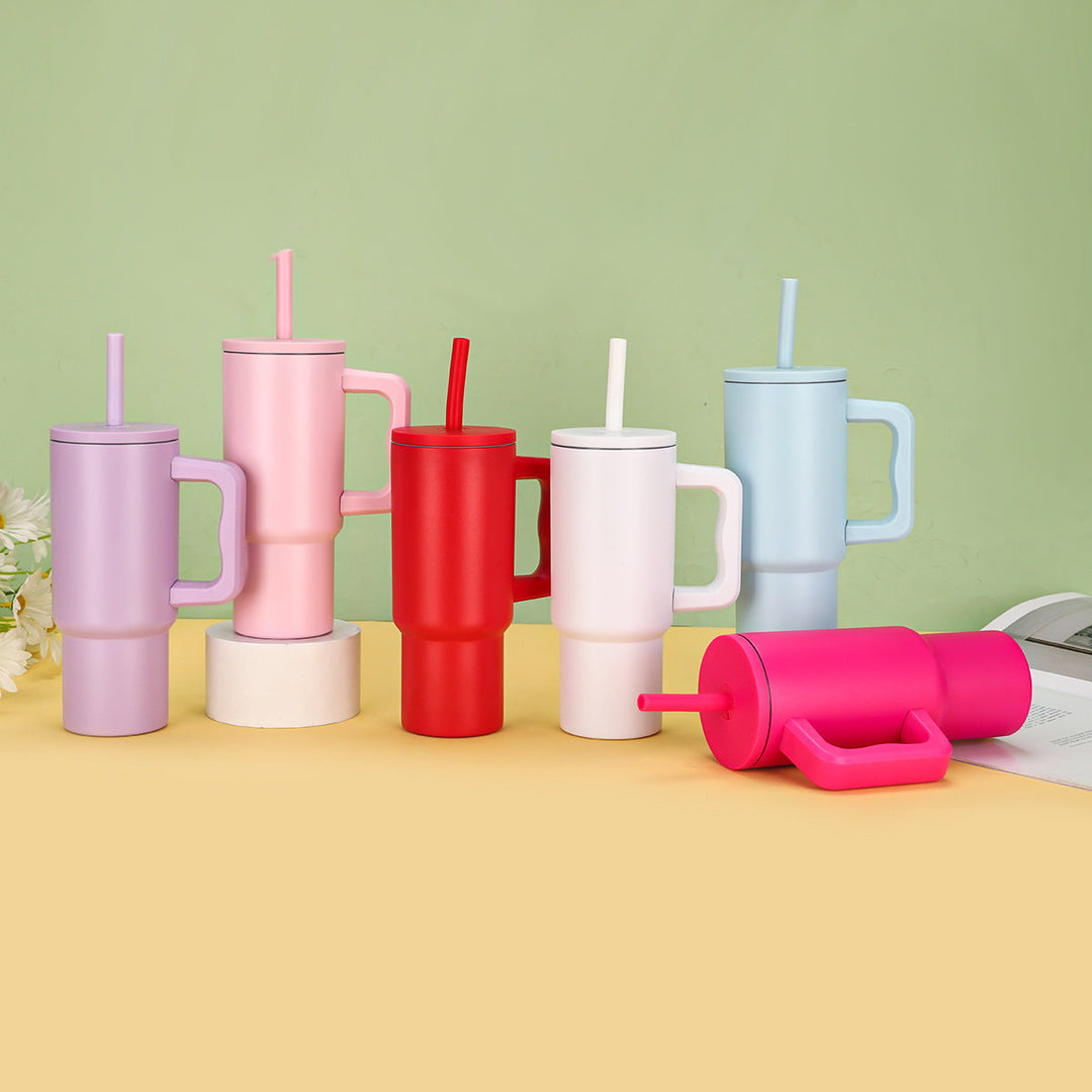 Ladies Insulated Cup with Practical Straw Kalsten