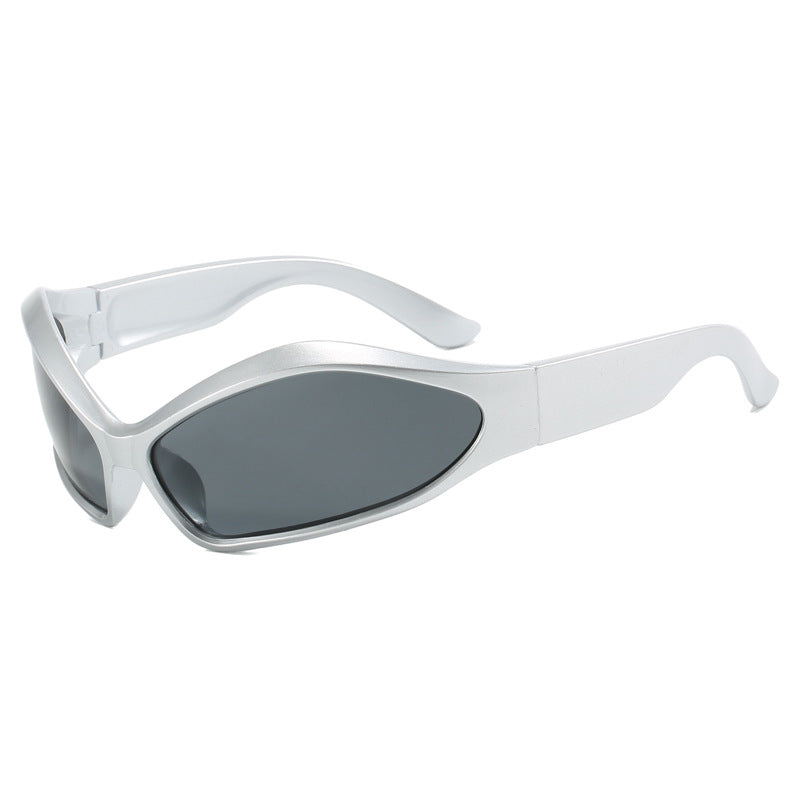 Women's Sporty Sunglasses with Aerodynamic Design Kalsten