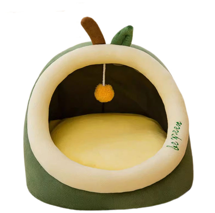 Cozy Fruit-Shaped Dog Bed