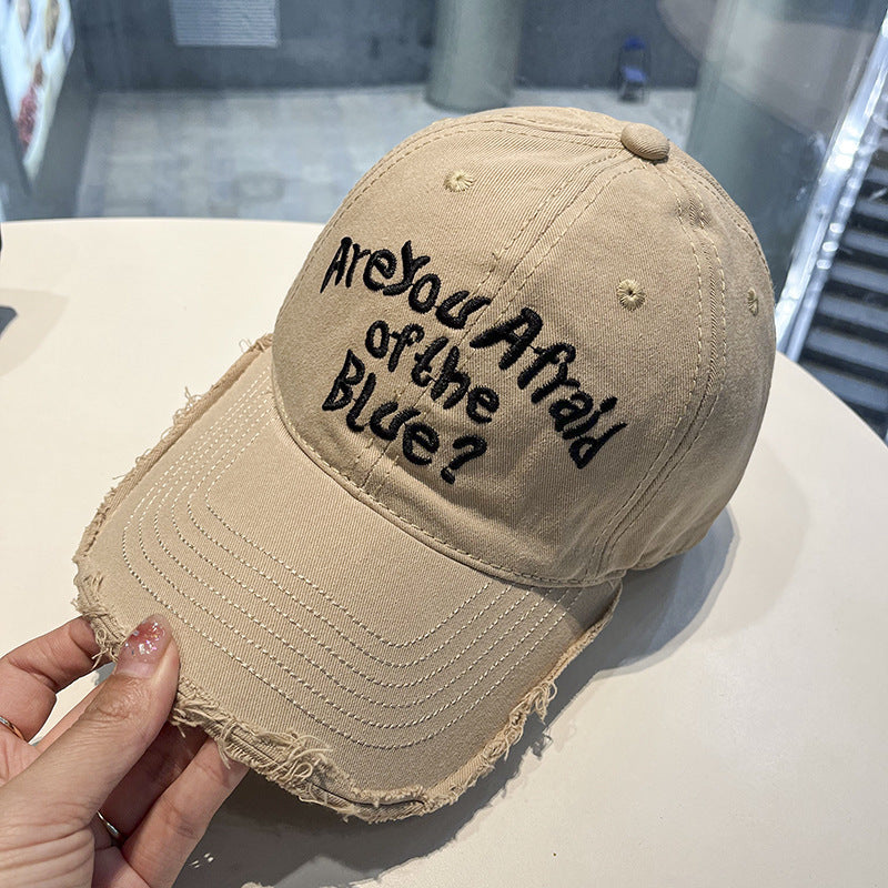 Women's Vintage-Inspired Embroidered Cap Kalsten