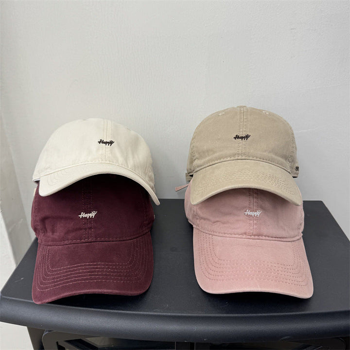 Men's Frayed Cotton Adjustable Baseball Cap Kalsten
