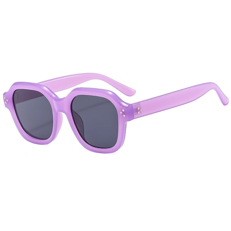 Women’s Fashion Retro Sunglasses with Wide Frame and UV Protection Kalsten