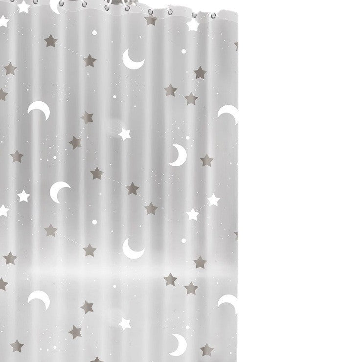 Sheer Textured Shower Curtain Kalsten