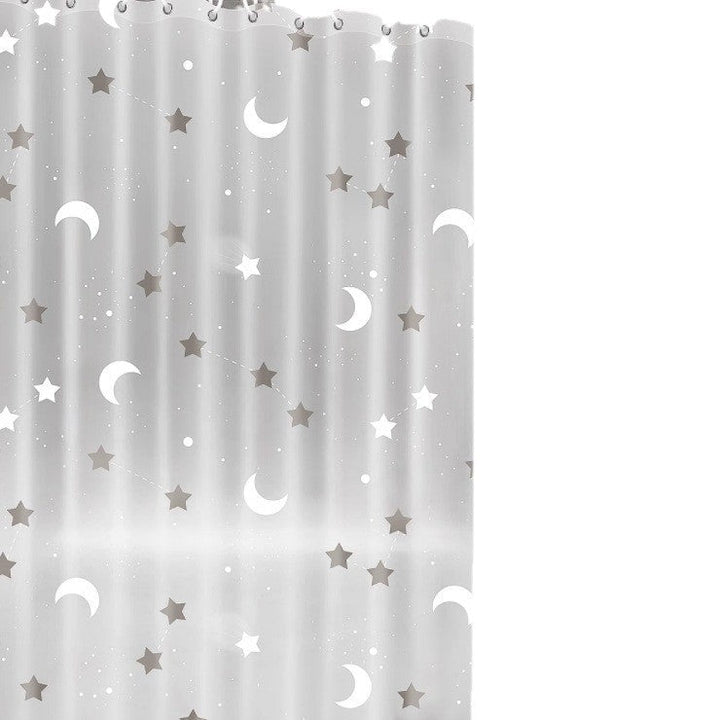 Sheer Textured Shower Curtain Kalsten