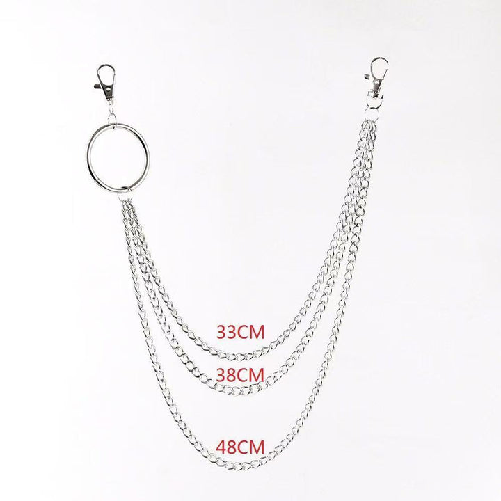 Unique Double Layer Chain Wallet Keychain Kalsten