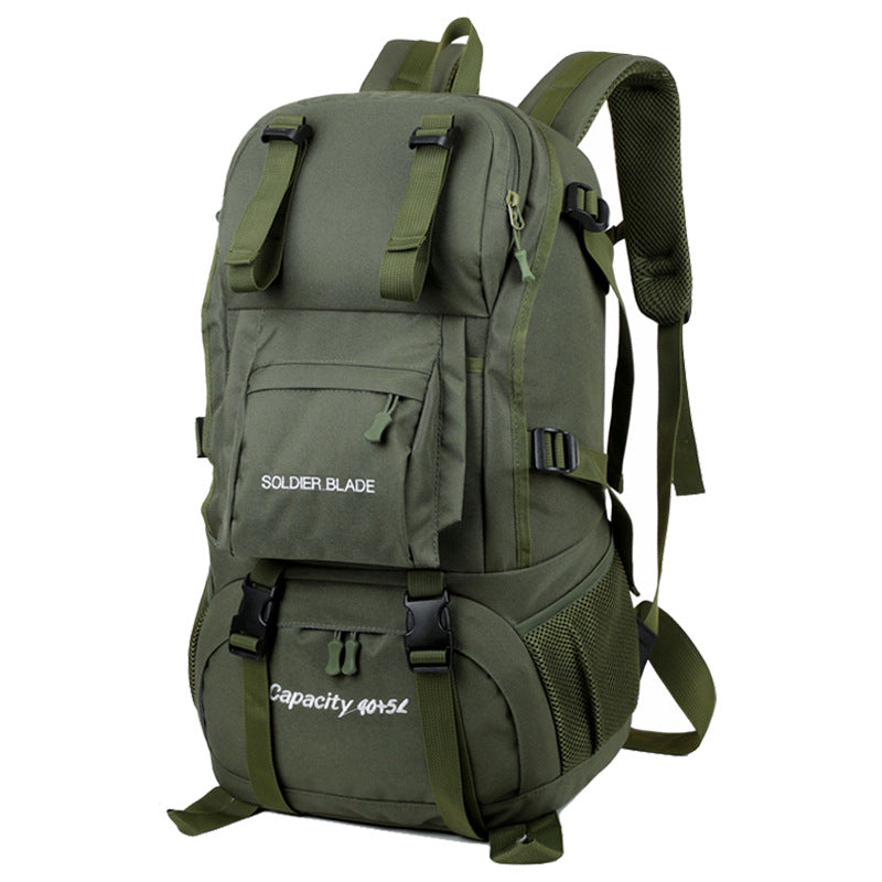 Outdoor backpack with separate shoe compartment and water-repellent material Kalsten