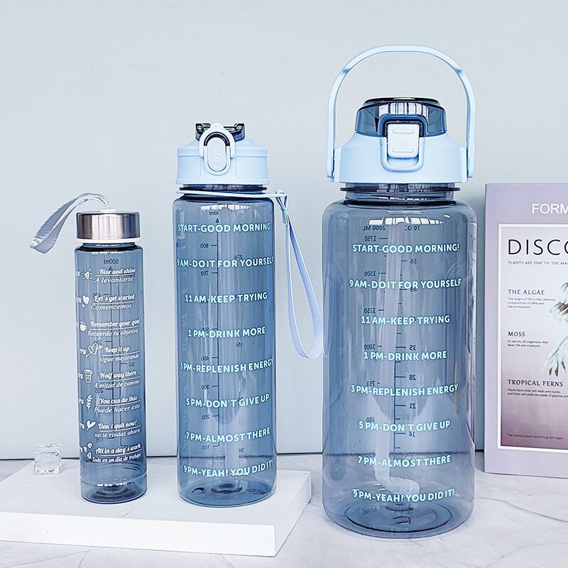 Women's Water Bottle with Motivational Print Kalsten