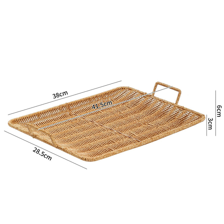 Handwoven Decorative Serving Basket Kalsten