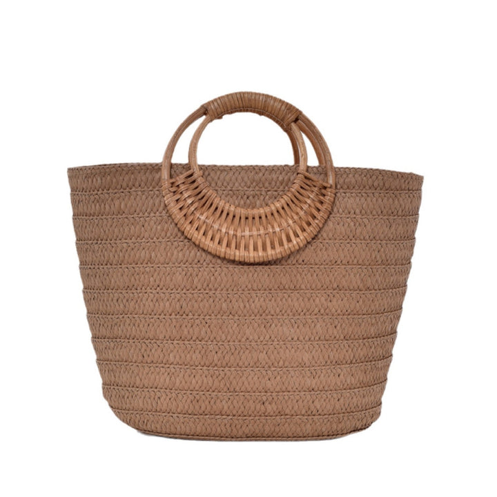 Handbag with Braided Handle Kalsten