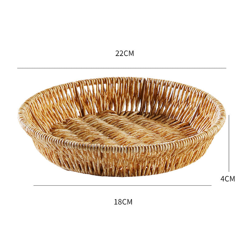 Unisex Rectangular Braided Basket with Ergonomic Design Kalsten