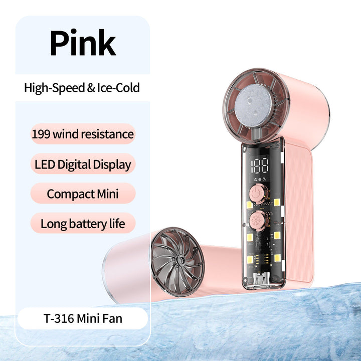 Unisex High-Performance Rechargeable Desktop Fan Kalsten