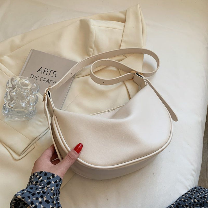 Elegant Curved Shoulder Bag Kalsten