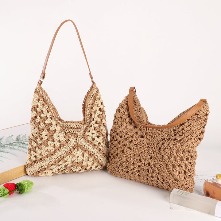 Handcrafted macrame shoulder bag with stylish design Kalsten