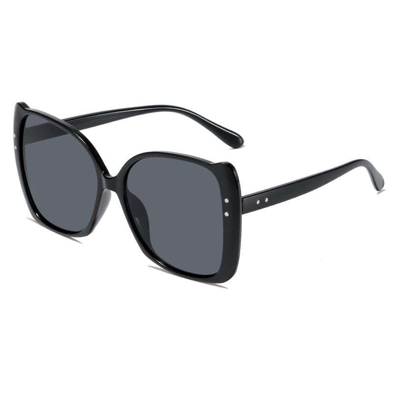 Women oversized sunglasses with brown gradient Kalsten