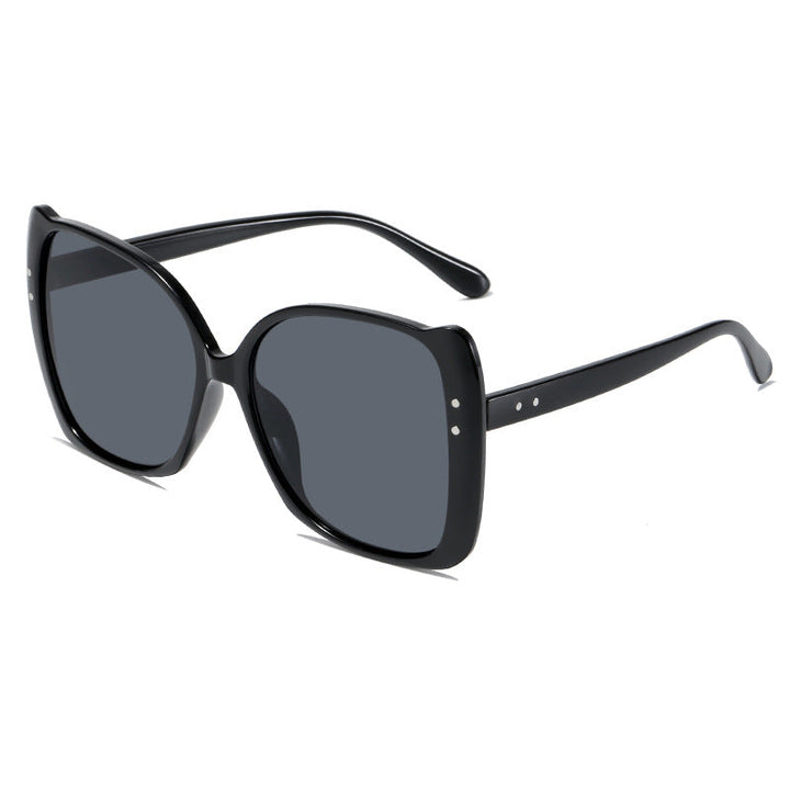 Women oversized sunglasses with brown gradient Kalsten